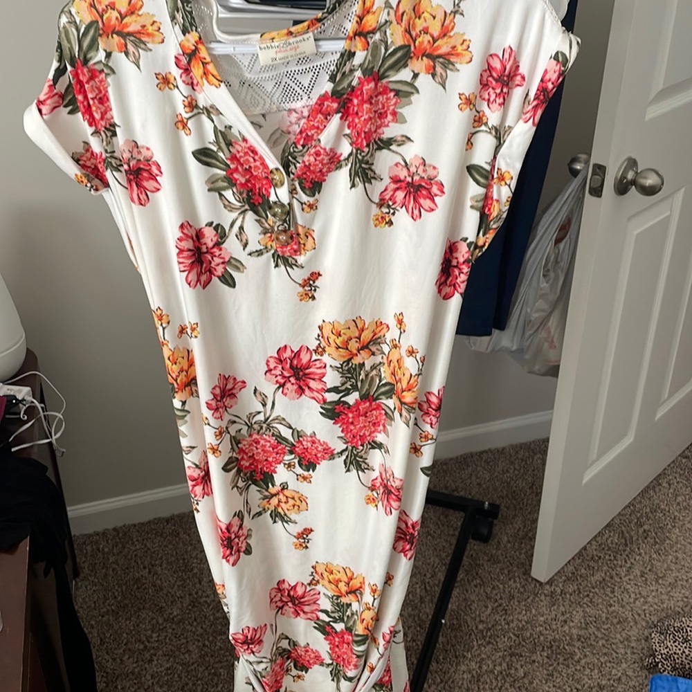 2X lounge dress